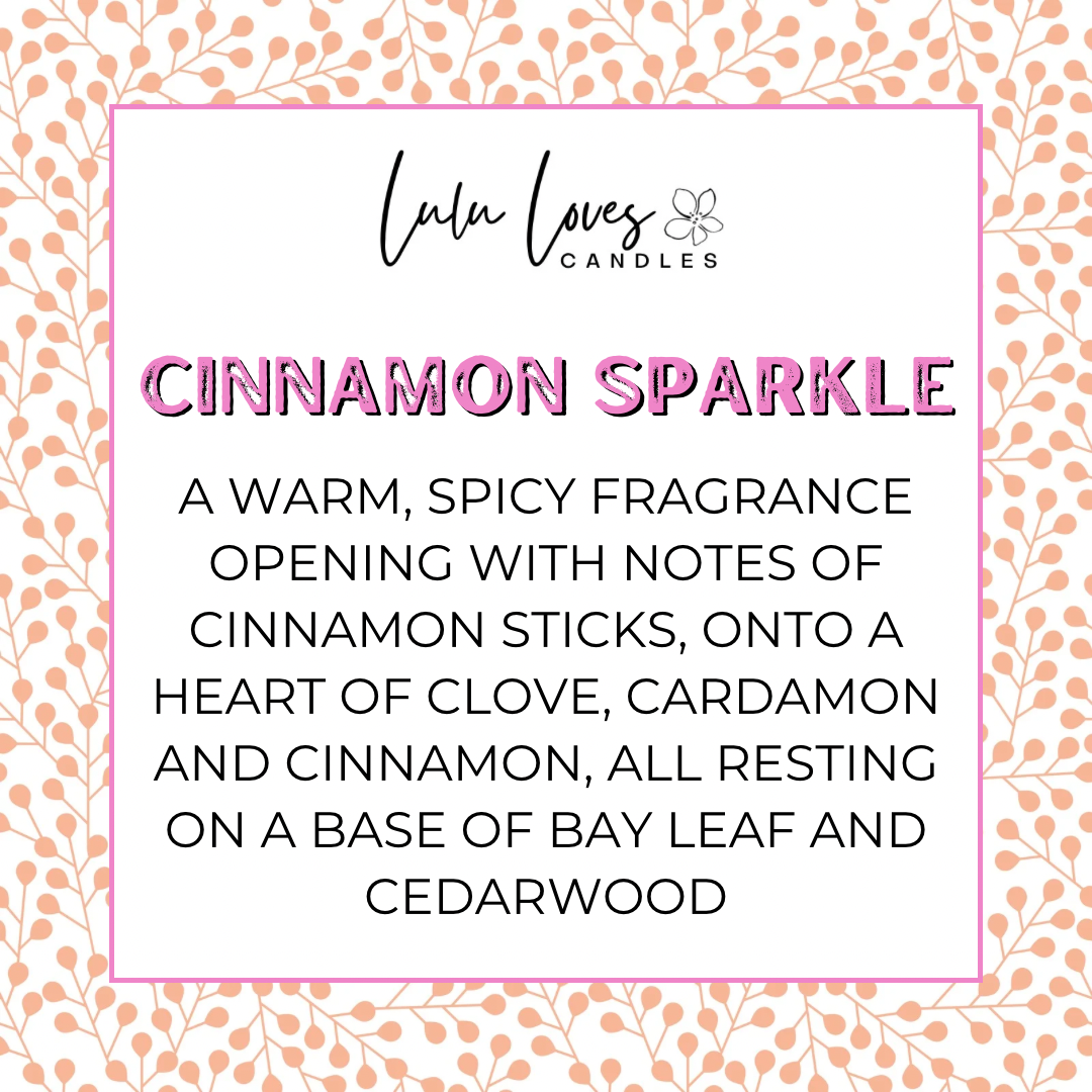 Cinnamon Sparkle Scented Wax Melt