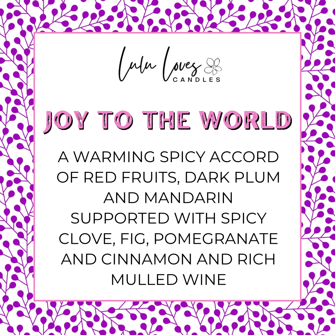 Joy To The World Scented Wax Melt
