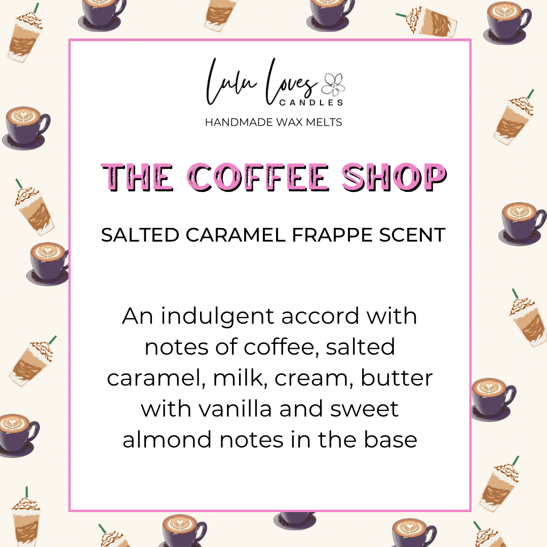 Salted Caramel Frappe Scented Wax Melt