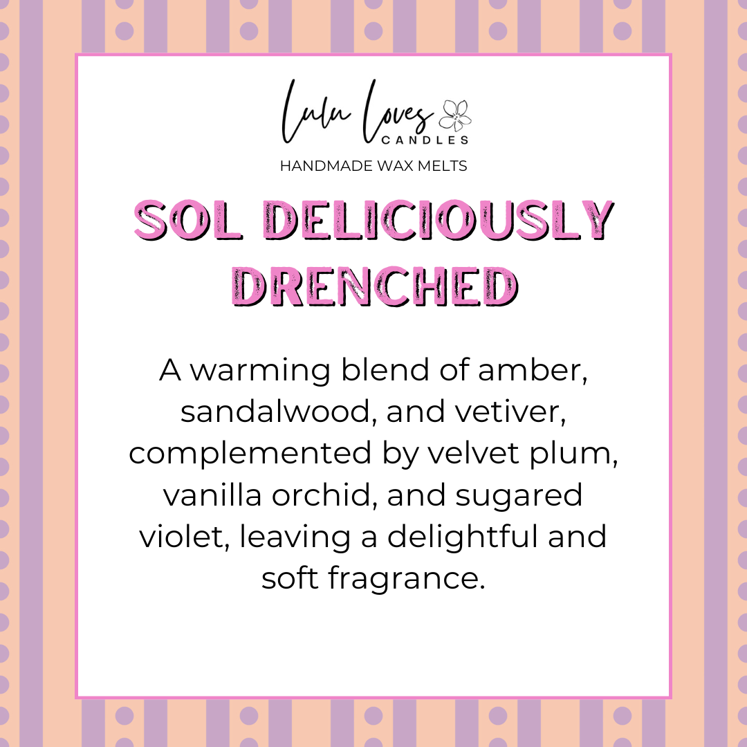 Sol Deliciously Drenched Scented Wax Melt