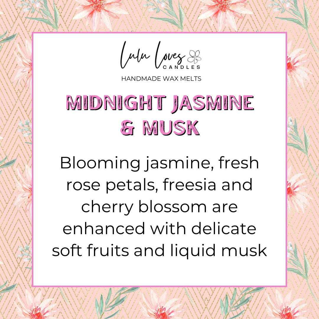 Midnight Jasmine & Musk Scented Wax Melt