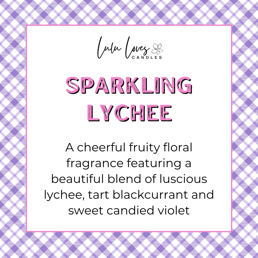 Sparkling Lychee Scented Wax Melt