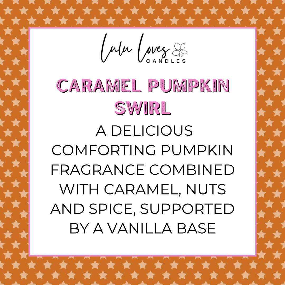 Caramel Pumpkin Swirl Scented Wax Melt