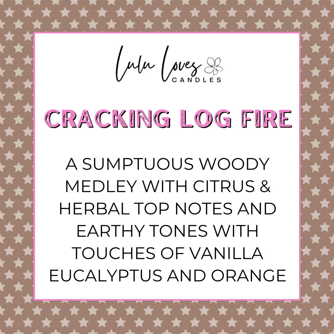 Crackling Log Fire Scented Wax Melt