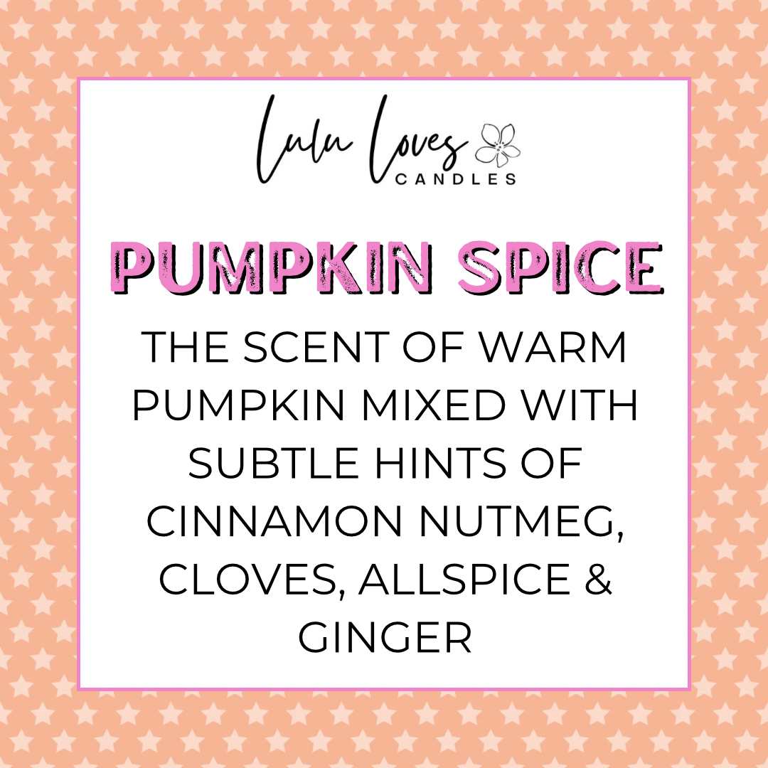 Pumpkin Spice Scented Wax Melt