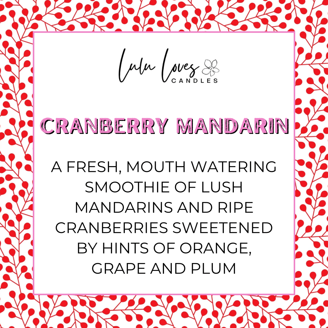 Cranberry Mandarin Scented Wax Melt