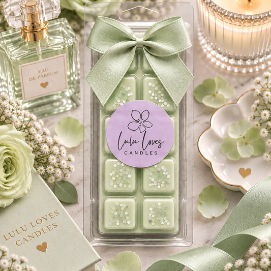 Lime Basil & Mandarin Scented Wax Melt