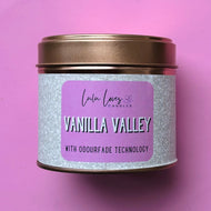 Vanilla Valley ODOURFADE Scented Candle