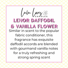 Load image into Gallery viewer, Daffodil &amp; Vanilla Flower Scented Wax Melt