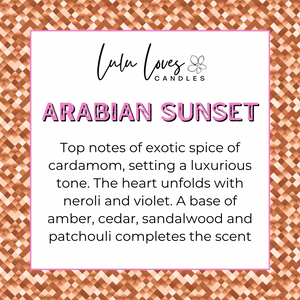 Arabian Sunset Wax Melt
