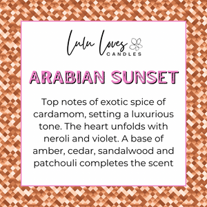 Arabian Sunset Scented Wax Melt