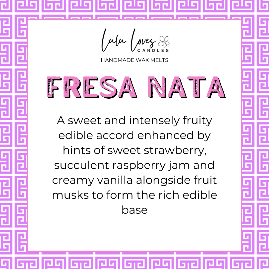 Fresa Nata - Spanish Cleaning Scented Wax Melt