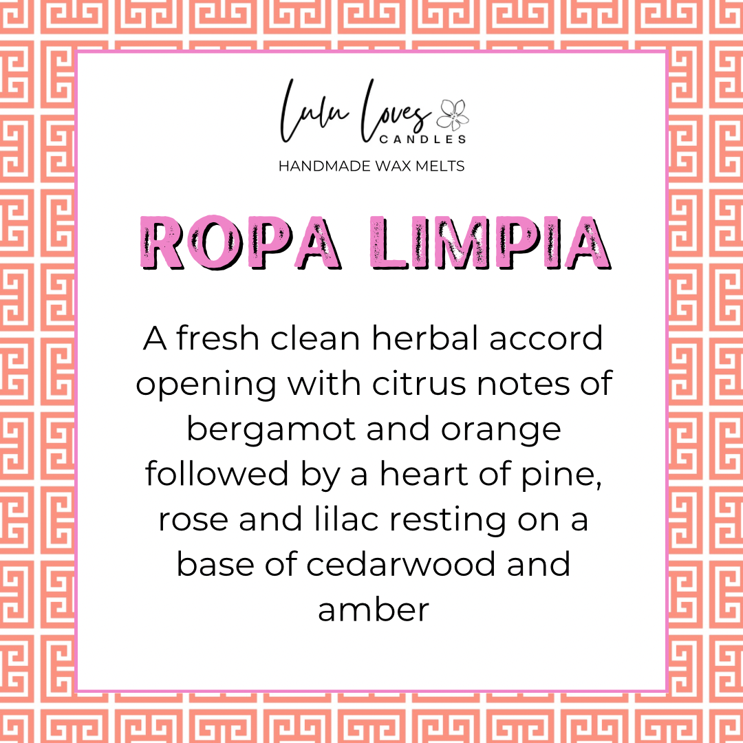 Ropa Limpia - Spanish Cleaning Scented Wax Melt