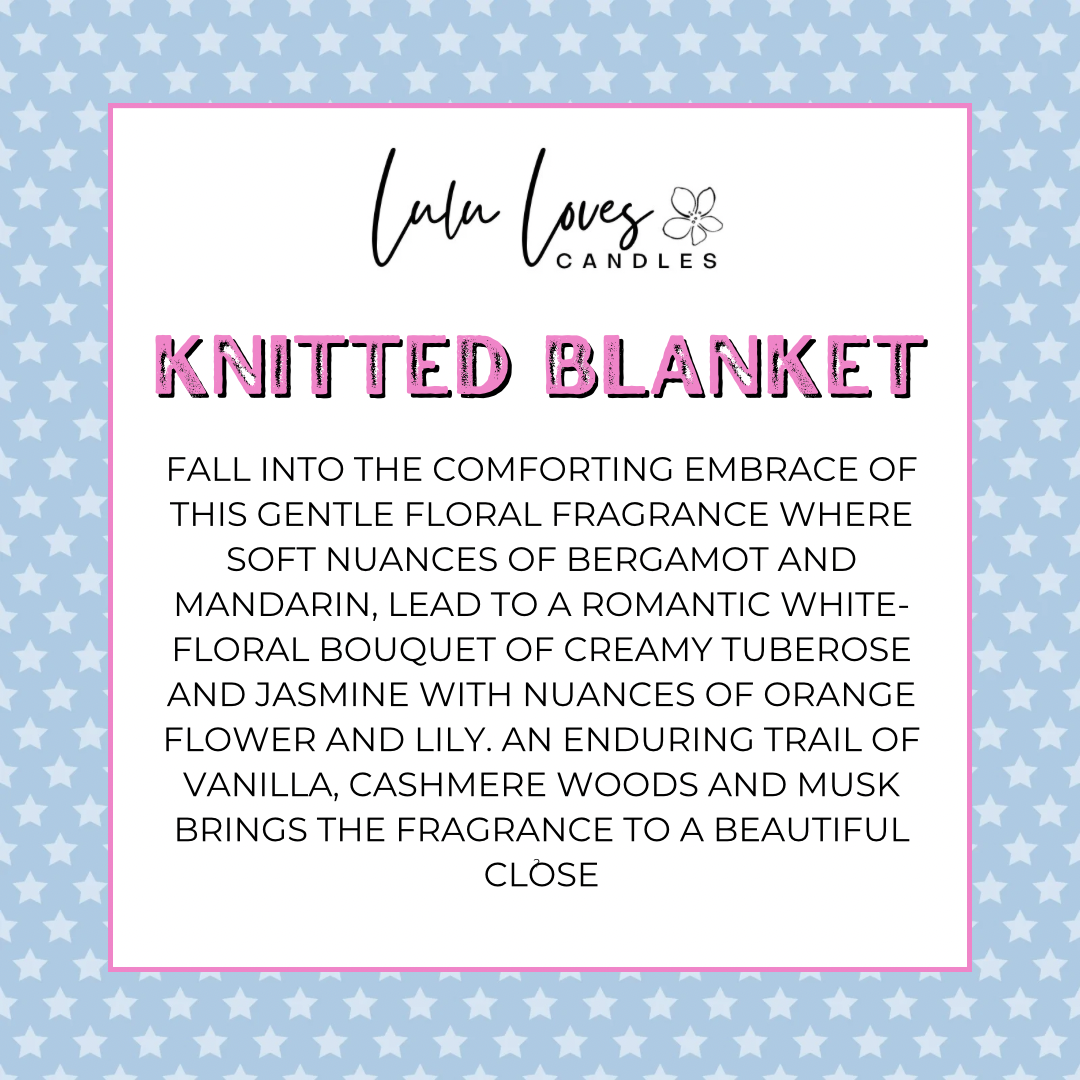 Knitted Blanket Scented Wax Melt