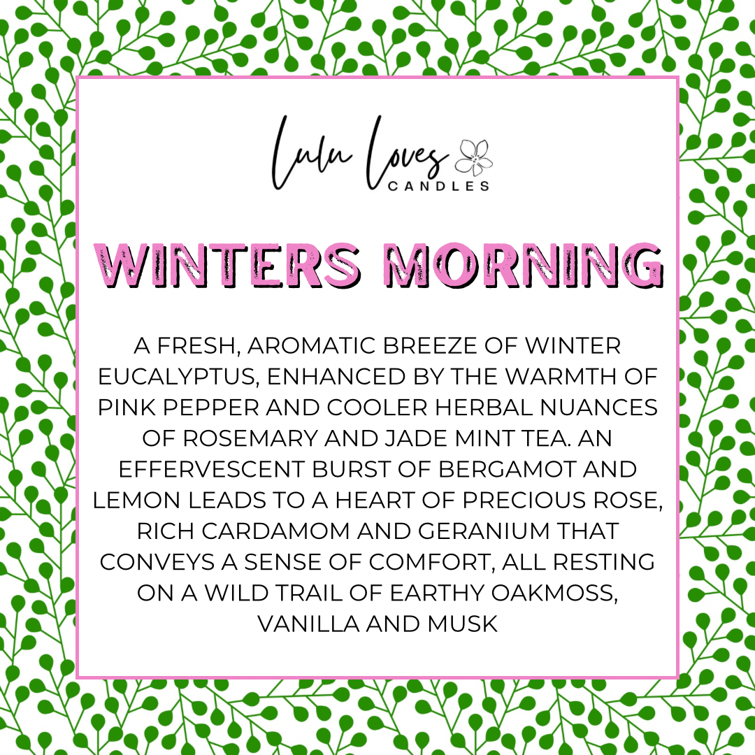 Winters Morning Scented Wax Melt