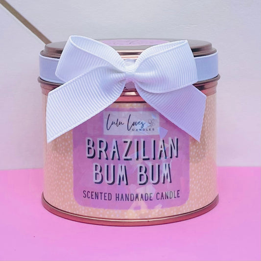 Brazilian Bum Scented Tin Candle